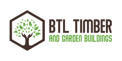 16" (400m) Black Tee Hinge - Medium (Single) | BTL Timber & Garden Buildings
