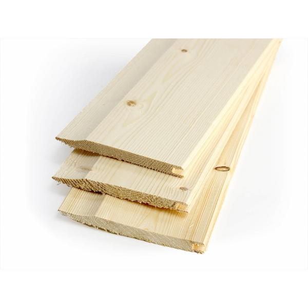 16 x 125mm (12mm finished) Shiplap Board 4.2m - Treated & Untreated
