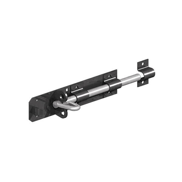 6x½" Black Brenton Padbolt (Loose)