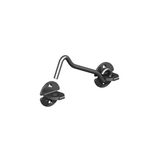 Gatemate 4" Cabin Hook Wire Pattern (Epoxy Black)