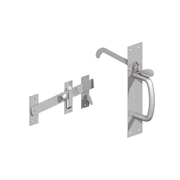 Heavy Suffolk Latch - Galvanised (No Fixings)