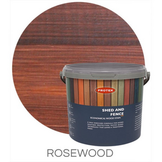 Protek 5l Shed & Fence Stain - Rosewood