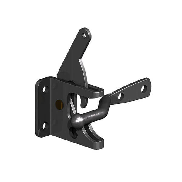 Gatemate Medium Auto Gate Catch (Black)