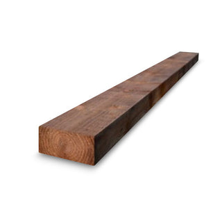 Brown 2.4m 200mm x 100mm (8ft 8x4) Railway Sleeper