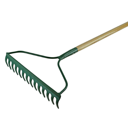 Faithfull Countryman Garden Rake 14 Tine