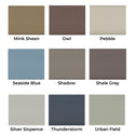 Sheds paint swatches