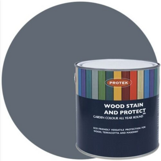 Protek Wood Stain & Protect 2.5l - Gun Metal Grey