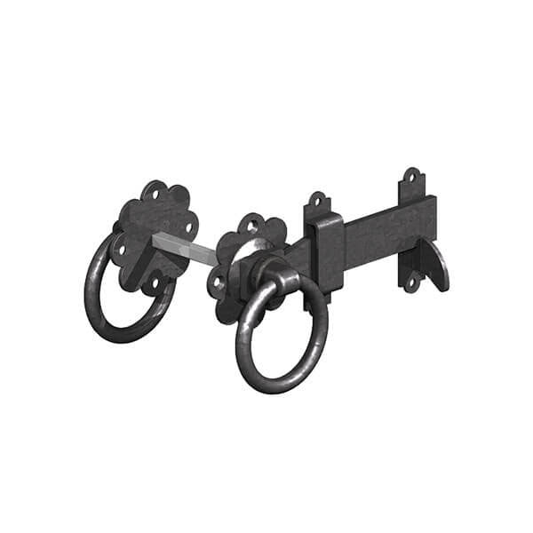 Gatemate 6" Ring Gate Latch - Black