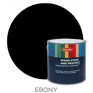 Protek Wood Stain & Protect - Ebony 2.5l