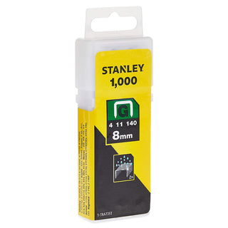 Stanley 8mm Heavy Duty Staples x1000