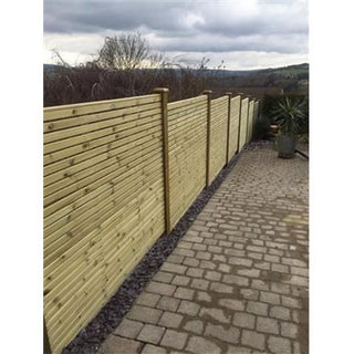Contemporary Fence Panel - Double Sided