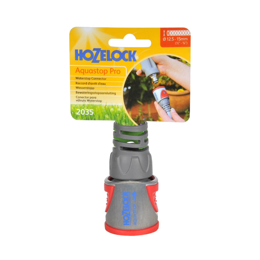 Hozelock Pro Metal Aquastop Connector BTL Timber & Garden Buildings
