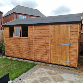 Ryton apex shed - dip-treated