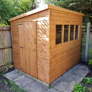 Supreme Pent shed - dip treated