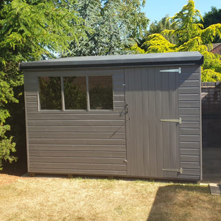 Supreme Pent shed - painted