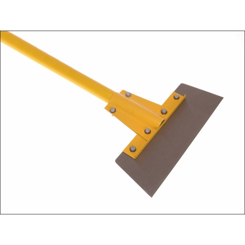 Faithfull vloerschraper, 200 mm breed lemmet en glasvezelsteel van 1450 mm, voor het reinigen en voorbereiden van oppervlakken Faithfull vloerschraper, 200 mm breed lemmet en glasvezelsteel van 1450 mm, voor het reinigen en voorbereiden van oppervlakken