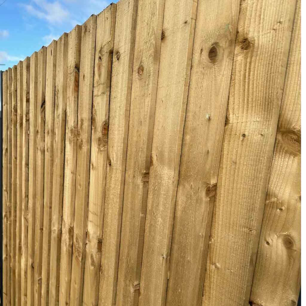 Feather Edge Fence Panels | BTL Timber & Garden Buildings