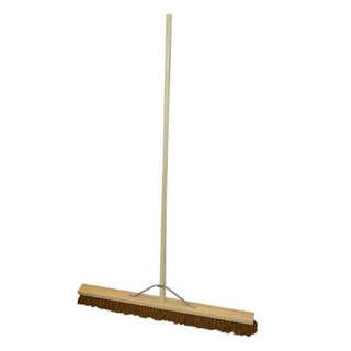 Faithfull Soft Coco Broom 36" with Handle & Stay
