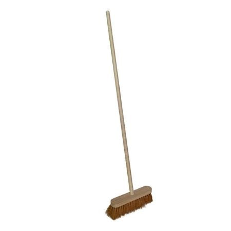 Faithfull Coco Broom 12" with 48" Handle