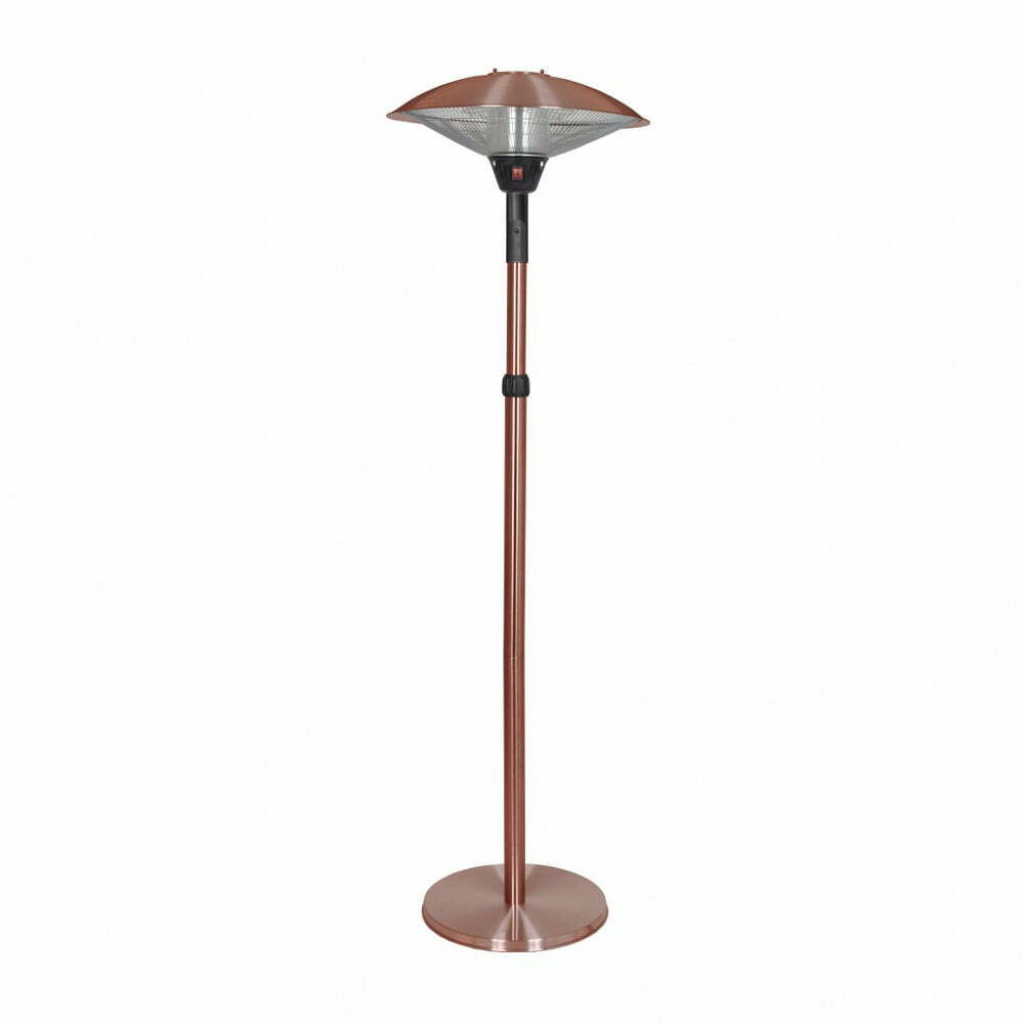 La Hacienda Adjustable Standing Heater Copper BTL Timber & Garden Buildings