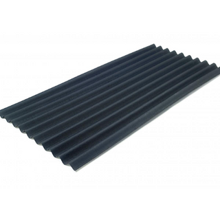 Onduline Classic Black Bitumen Corrugated Roof Sheet - 2m x 95cm