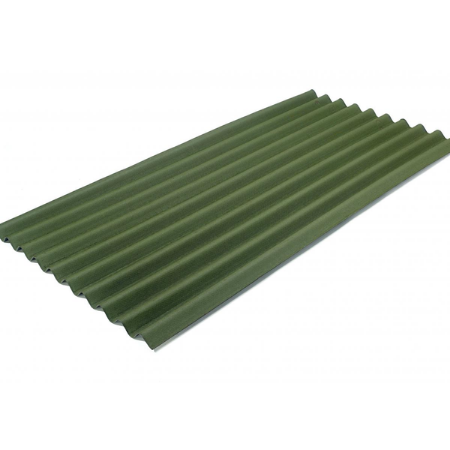 Onduline Classic Green Bitumen Corrugated Roof Sheet - 2m x 95cm