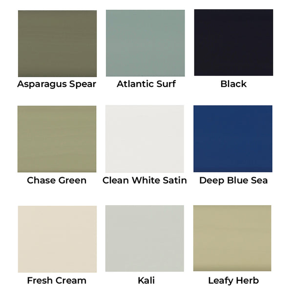 Sheds paint swatches