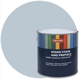 Protek Wood Stain & Protect 2.5l - Sky Grey Blue